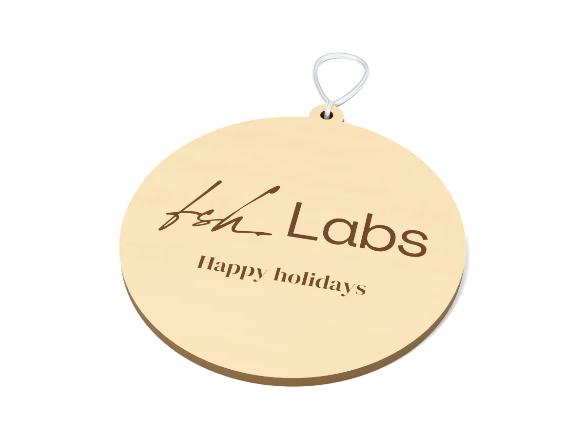 Logo ornament, personalized