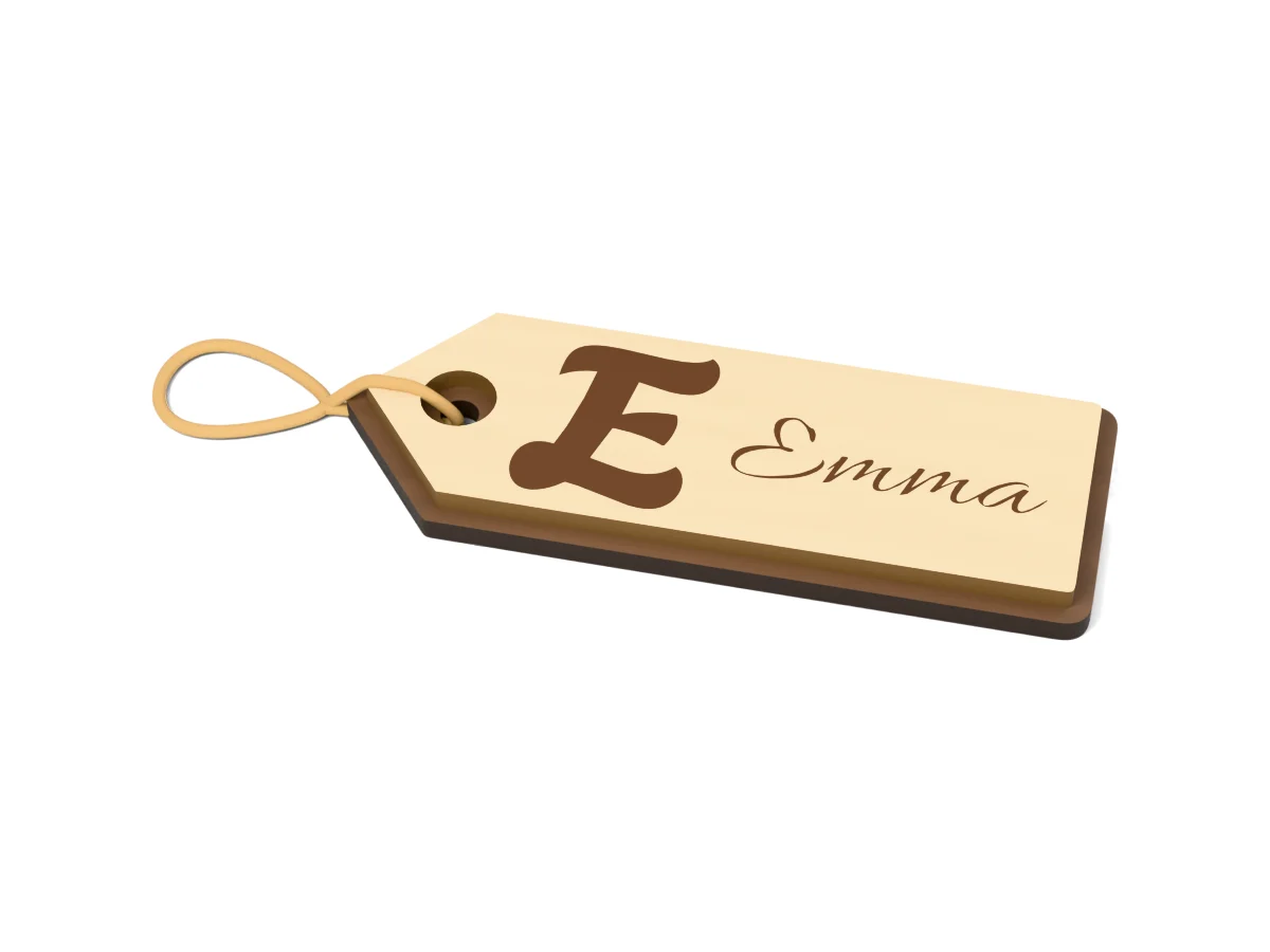 Stocking name tags, personalized