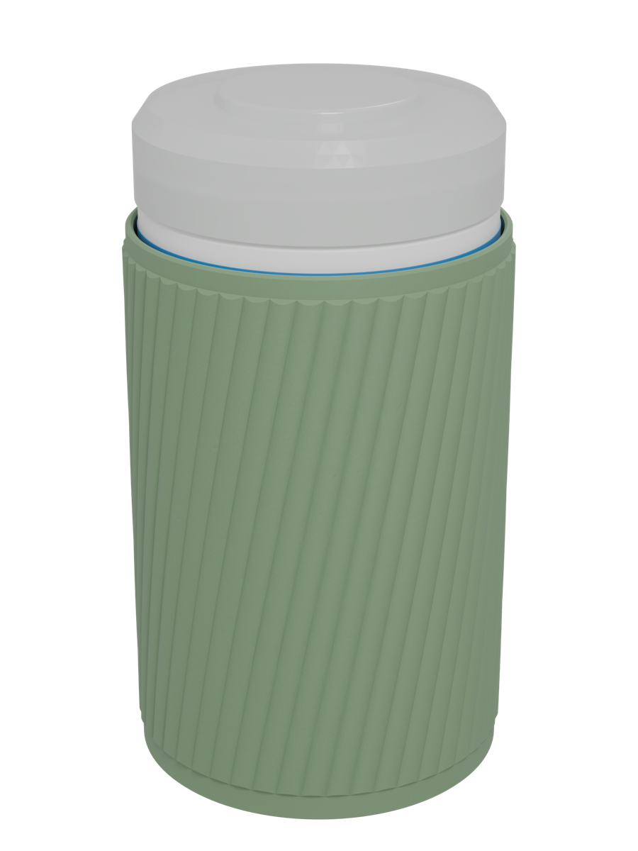 Helix wipes canister cover with a canister in it